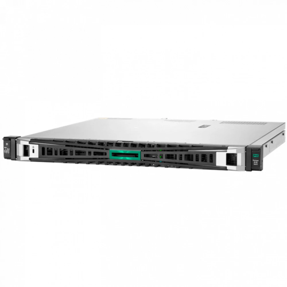 Сервер HPE ProLiant DL20 Gen11 P65395-421 1U Rack, Xeon E-2414, 2600 МГц, 4, 12, 1 x 16 ГБ, SFF 2.5"