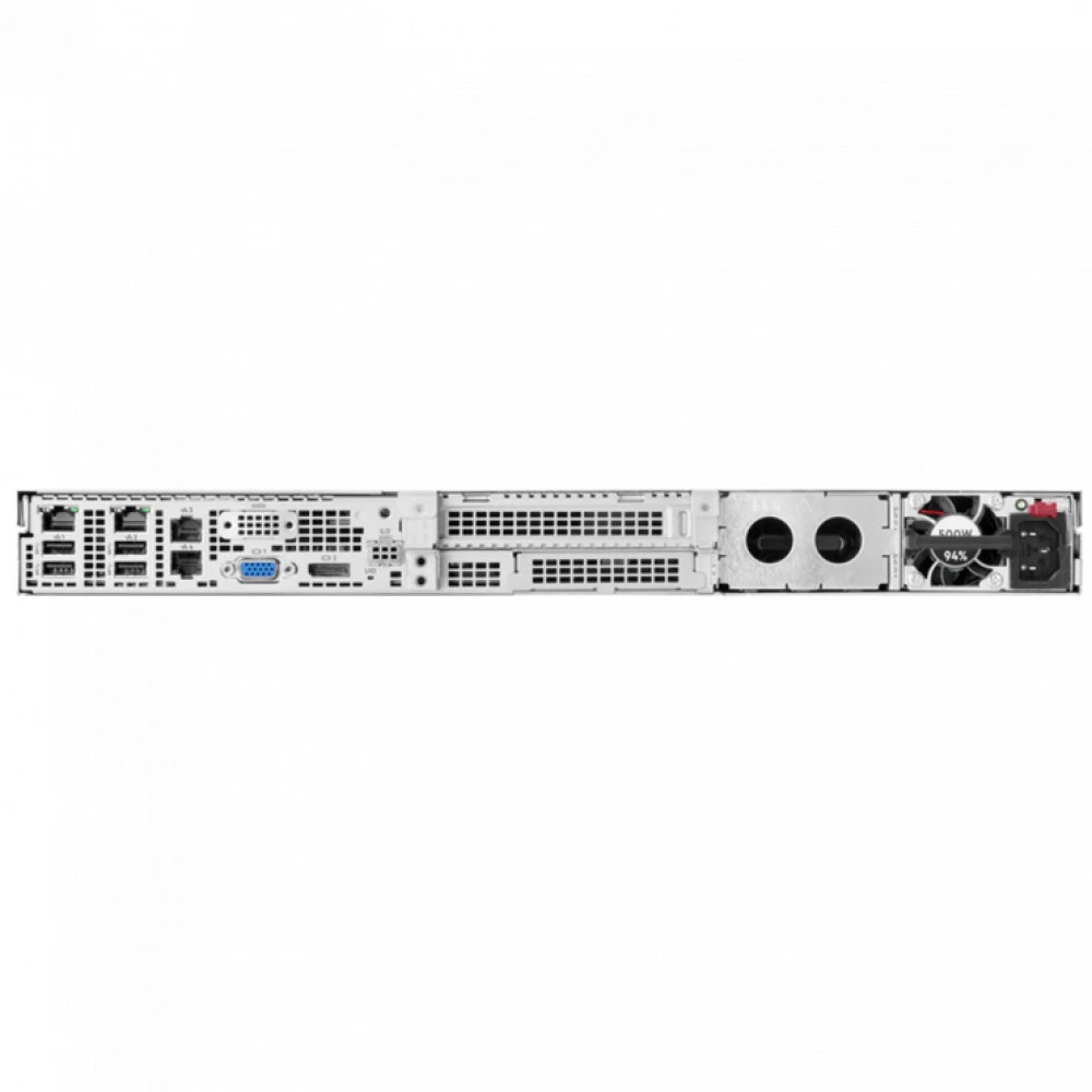 Сервер HPE ProLiant DL20 Gen11 P65395-421 1U Rack, Xeon E-2414, 2600 МГц, 4, 12, 1 x 16 ГБ, SFF 2.5"