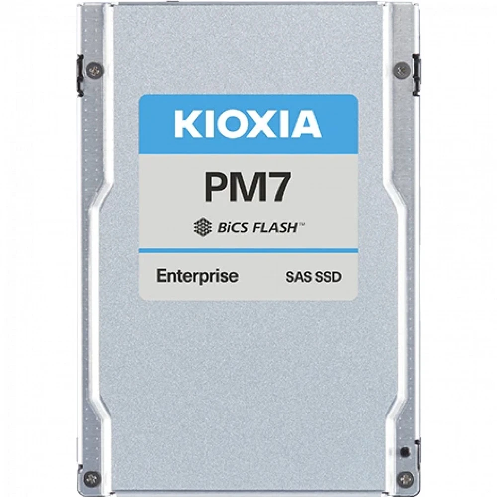 Серверный жесткий диск KIOXIA SSD 1.92Tb SAS Kioxia PM7-R KPM7VRUG1T92 SSD, 2,5 SFF, 1.92 ТБ, SAS