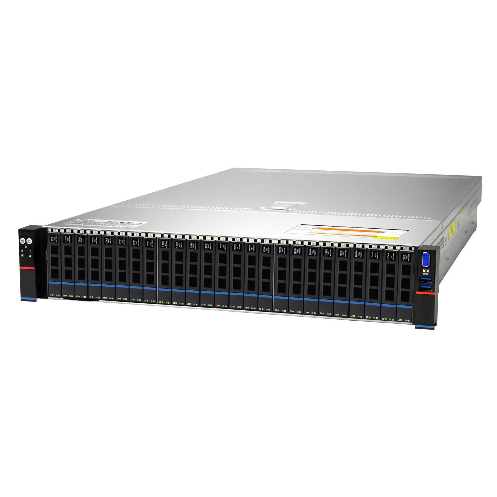 Сервер iRU Rock G2225P 2085188 2U Rack, Xeon Gold 6348, 2600 МГц, 28, 42, 4 x 64 ГБ, SFF 2.5", 2x 1.8 ТБ