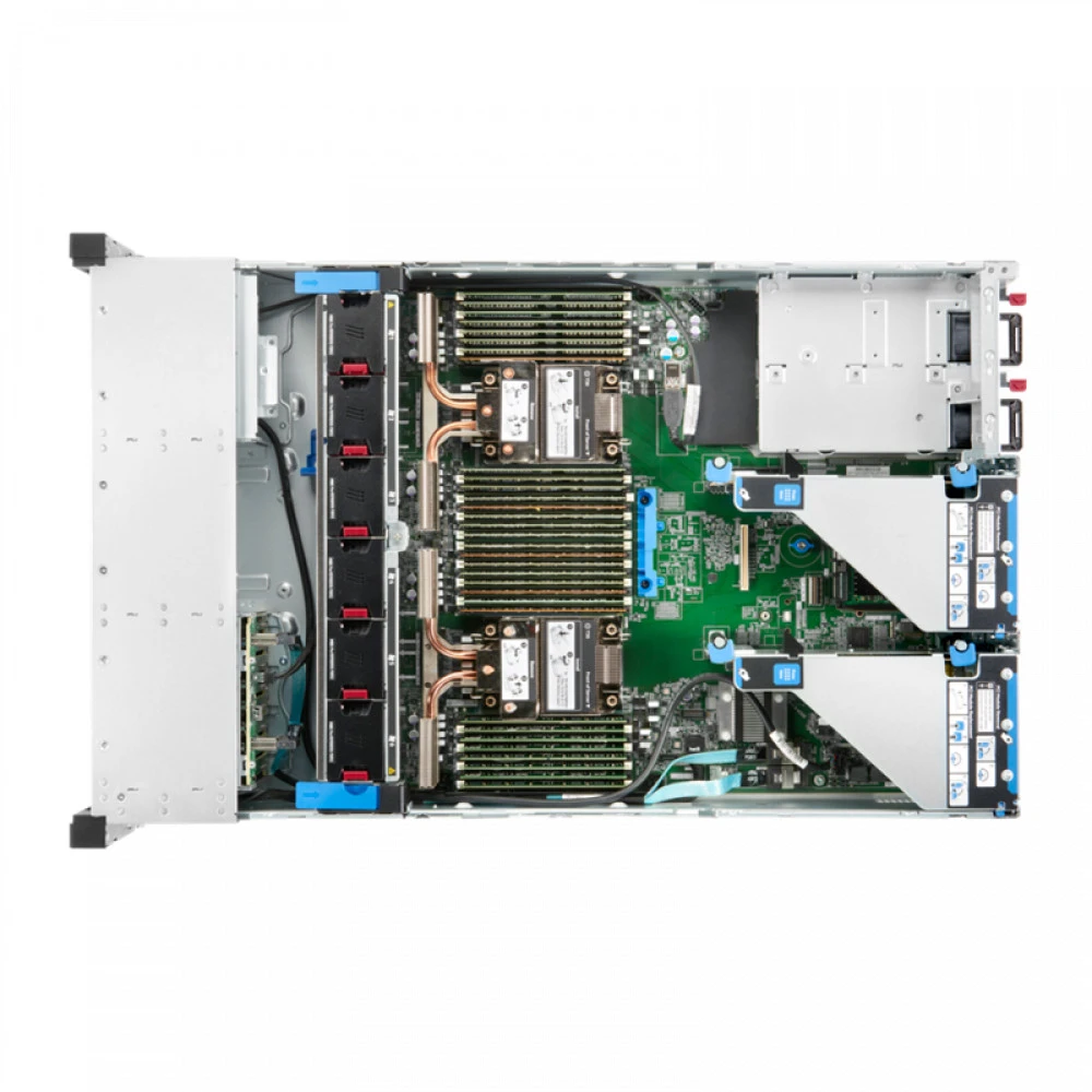 Сервер HPE ProLiant DL380 Gen10 Plus P77170-425 2U Rack, Xeon Silver 4309Y, 2800 МГц, 8, 12, 2 x 32 ГБ, SFF 2.5", 2x 480 ГБ