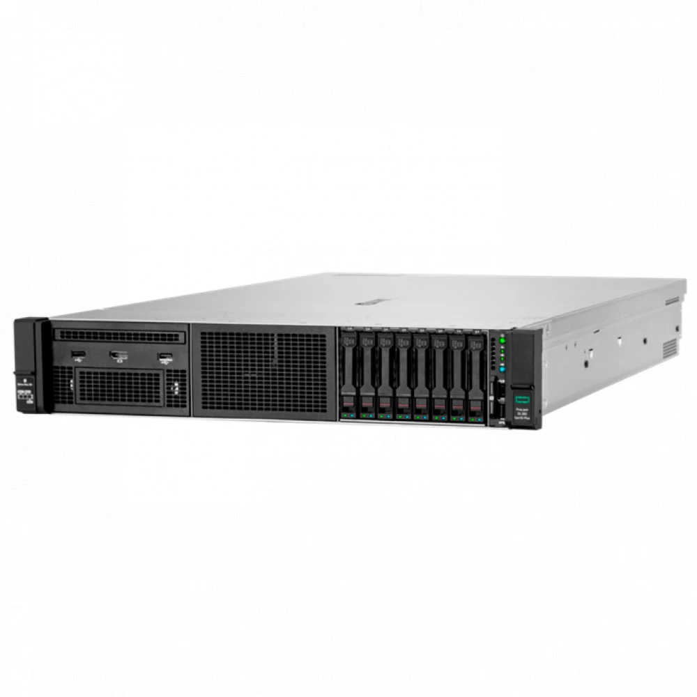 Сервер HPE ProLiant DL380 Gen10 Plus P77170-425 2U Rack, Xeon Silver 4309Y, 2800 МГц, 8, 12, 2 x 32 ГБ, SFF 2.5", 2x 480 ГБ
