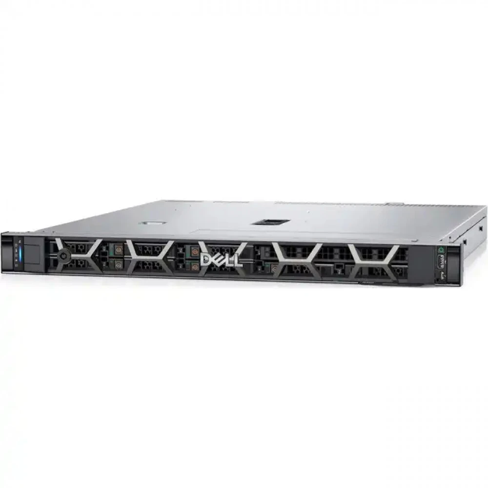 Сервер Dell PowerEdge R350 Server DE210-BBRU. (273919712) 1U Rack, Xeon E-2324G, 3100 МГц, 4, 8, 1 x 16 ГБ, SFF 2.5", 1x 480 ГБ