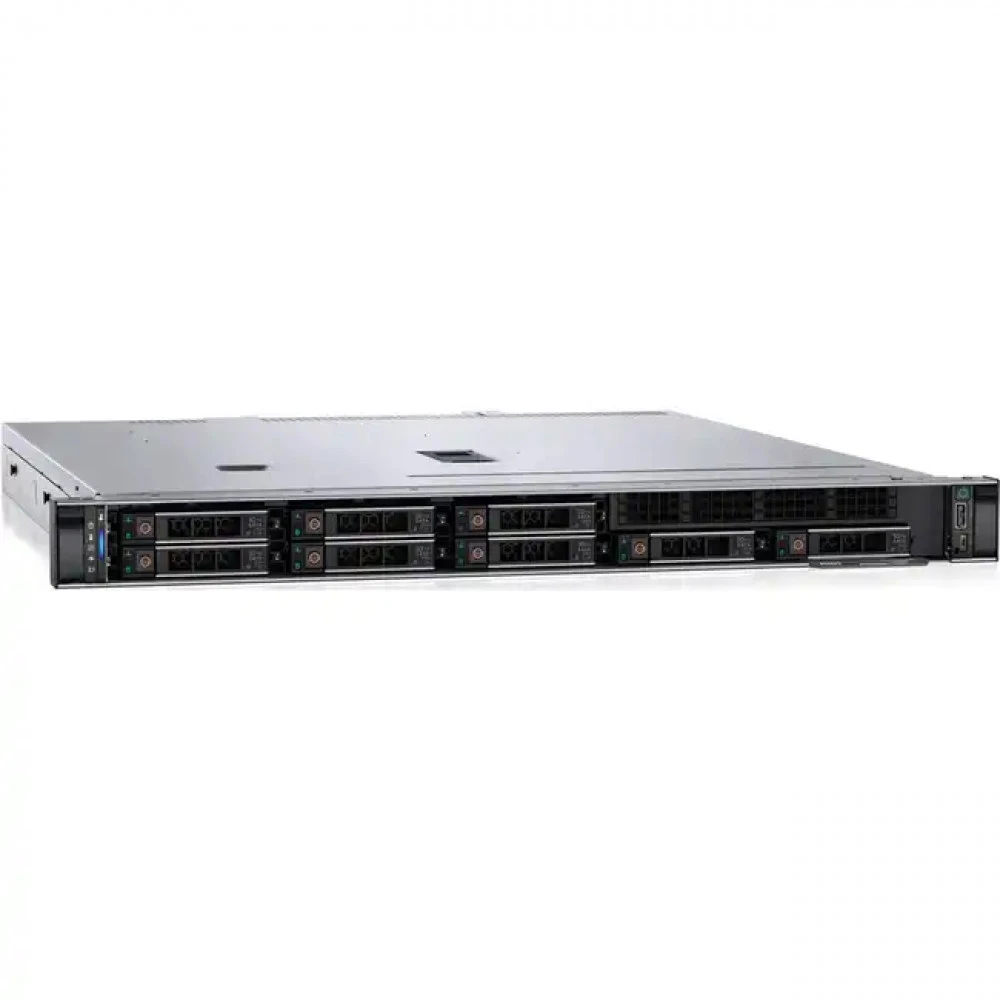 Сервер Dell PowerEdge R350 Server DE210-BBRU. (273919712) 1U Rack, Xeon E-2324G, 3100 МГц, 4, 8, 1 x 16 ГБ, SFF 2.5", 1x 480 ГБ