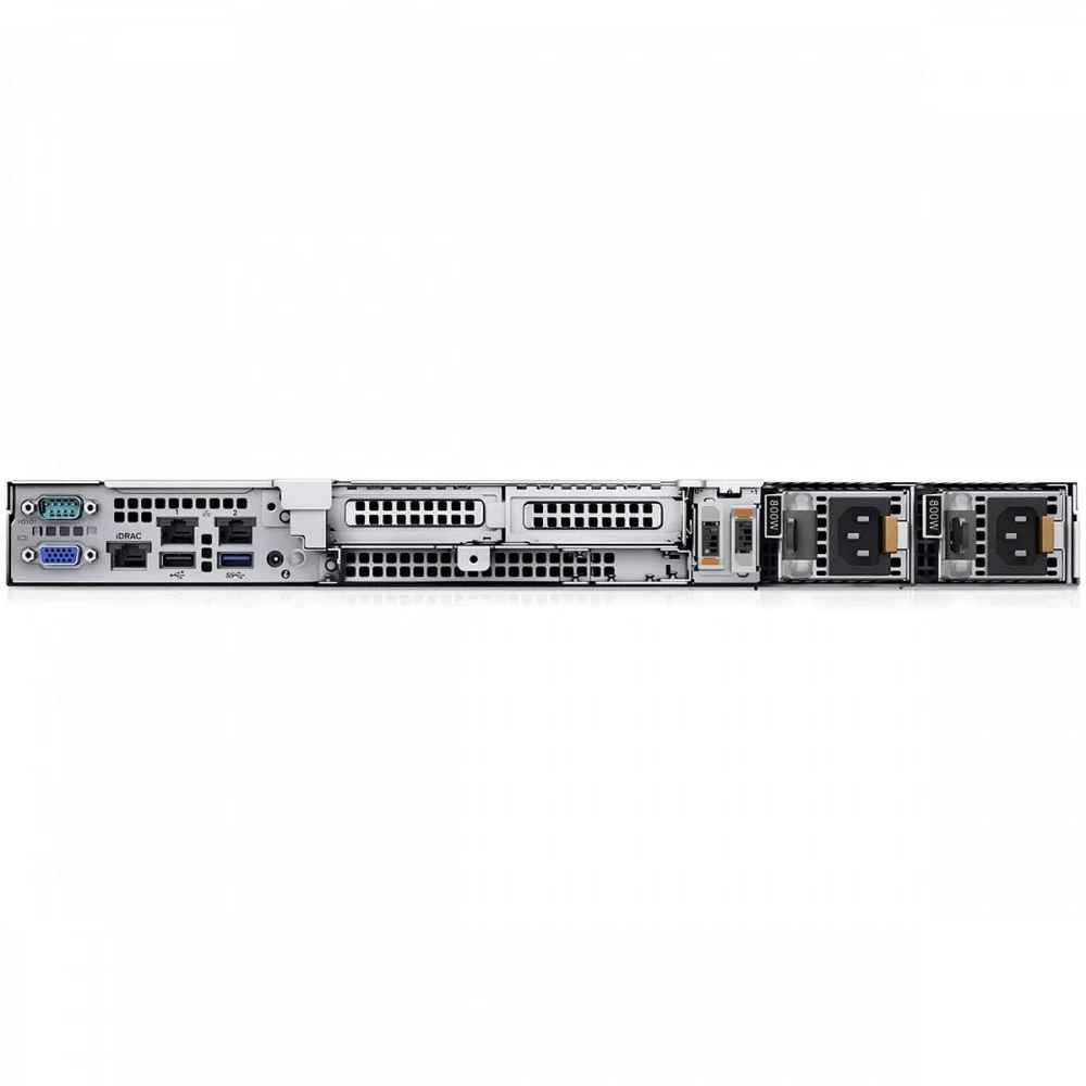 Сервер Dell PowerEdge R350 Server DE210-BBRU. (273919712) 1U Rack, Xeon E-2324G, 3100 МГц, 4, 8, 1 x 16 ГБ, SFF 2.5", 1x 480 ГБ