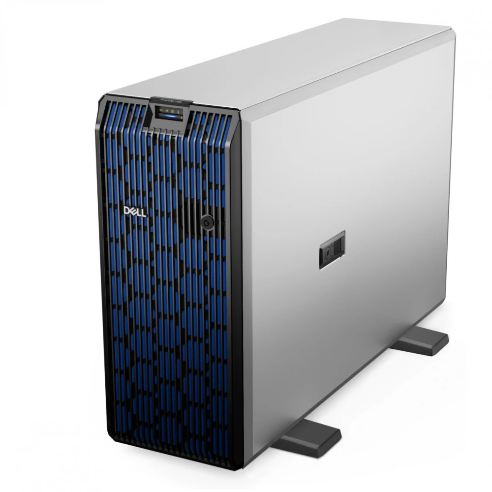 Сервер Dell T560 210-BGRL_EMEA_PET560SPL2 Tower, Xeon Silver 4410Y, 2000 МГц, 12, 30, 1 x 16 ГБ, LFF 3.5", 1x 4 ТБ