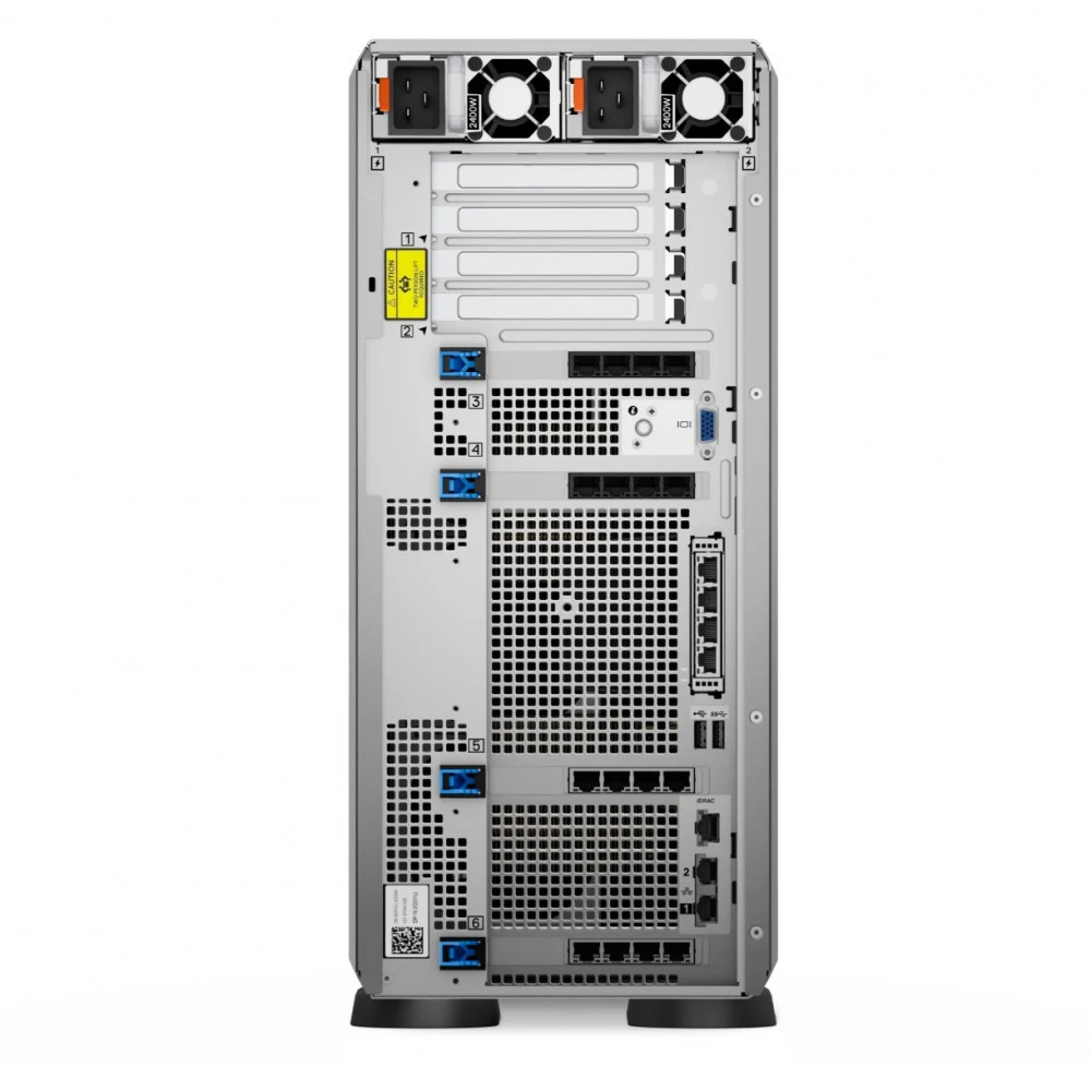 Сервер Dell T560 210-BGRL_EMEA_PET560SPL4 Tower, Xeon Silver 4514Y, 2000 МГц, 16, 30, 1 x 32 ГБ, LFF 3.5", 1x 480 ГБ