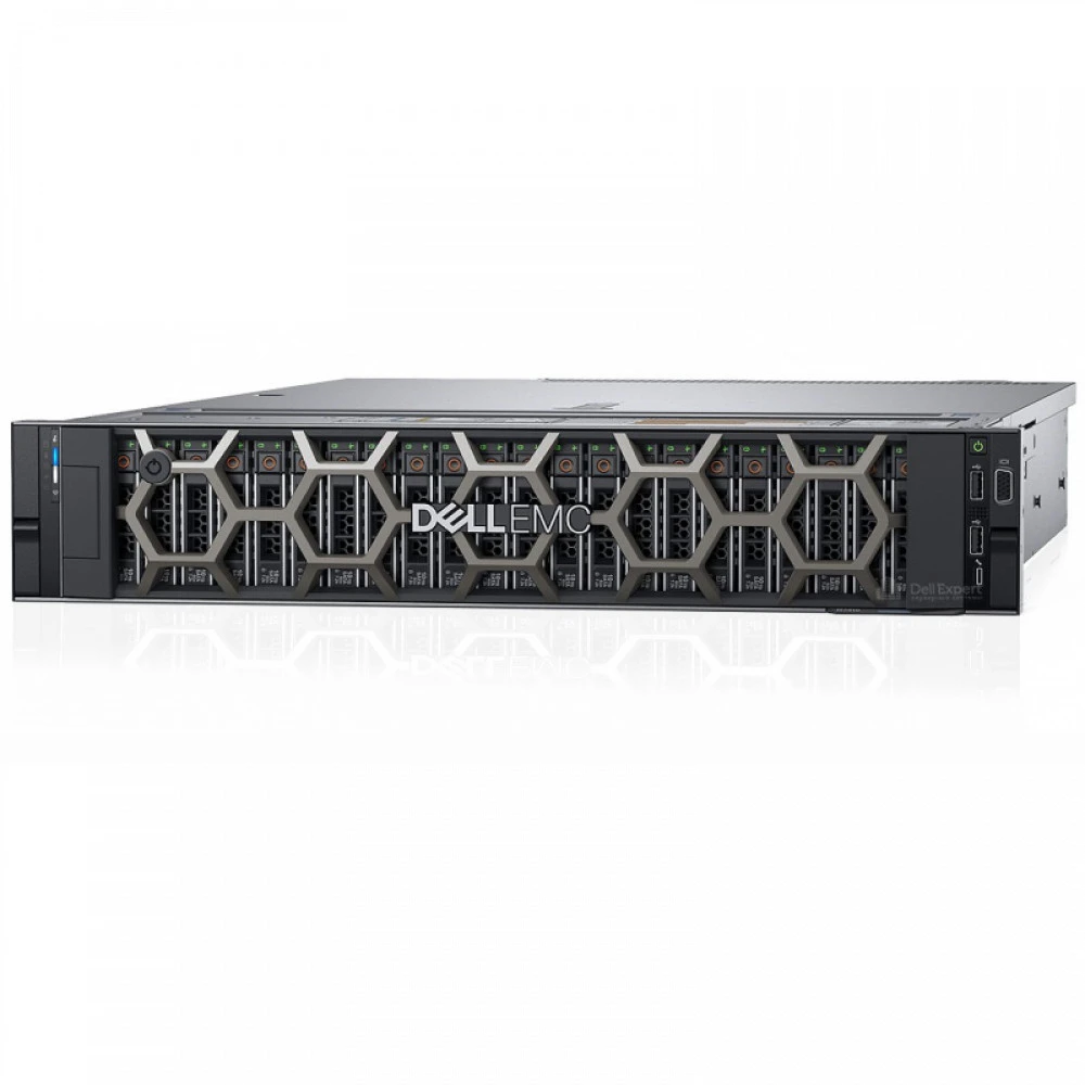 Сервер Dell PowerEdge R750 210-AYCG (055/056/860) 2U Rack, Xeon Gold 6334, 3600 МГц, 8, 18, 2 x 16 ГБ, SFF 2.5", 1x 480 ГБ