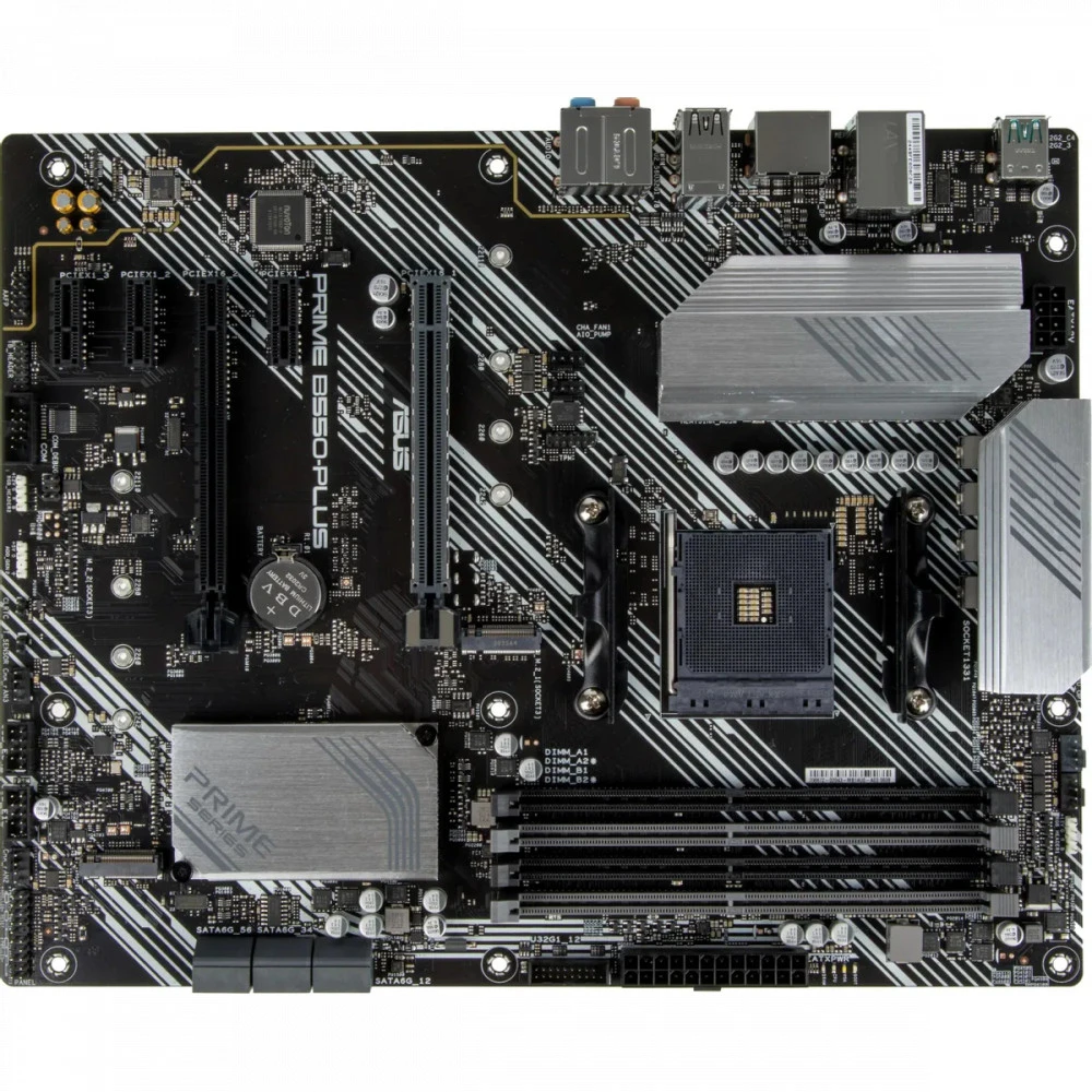 Материнская плата Asus PRIME B550-PLUS DDR4 ATX, AMD AM4