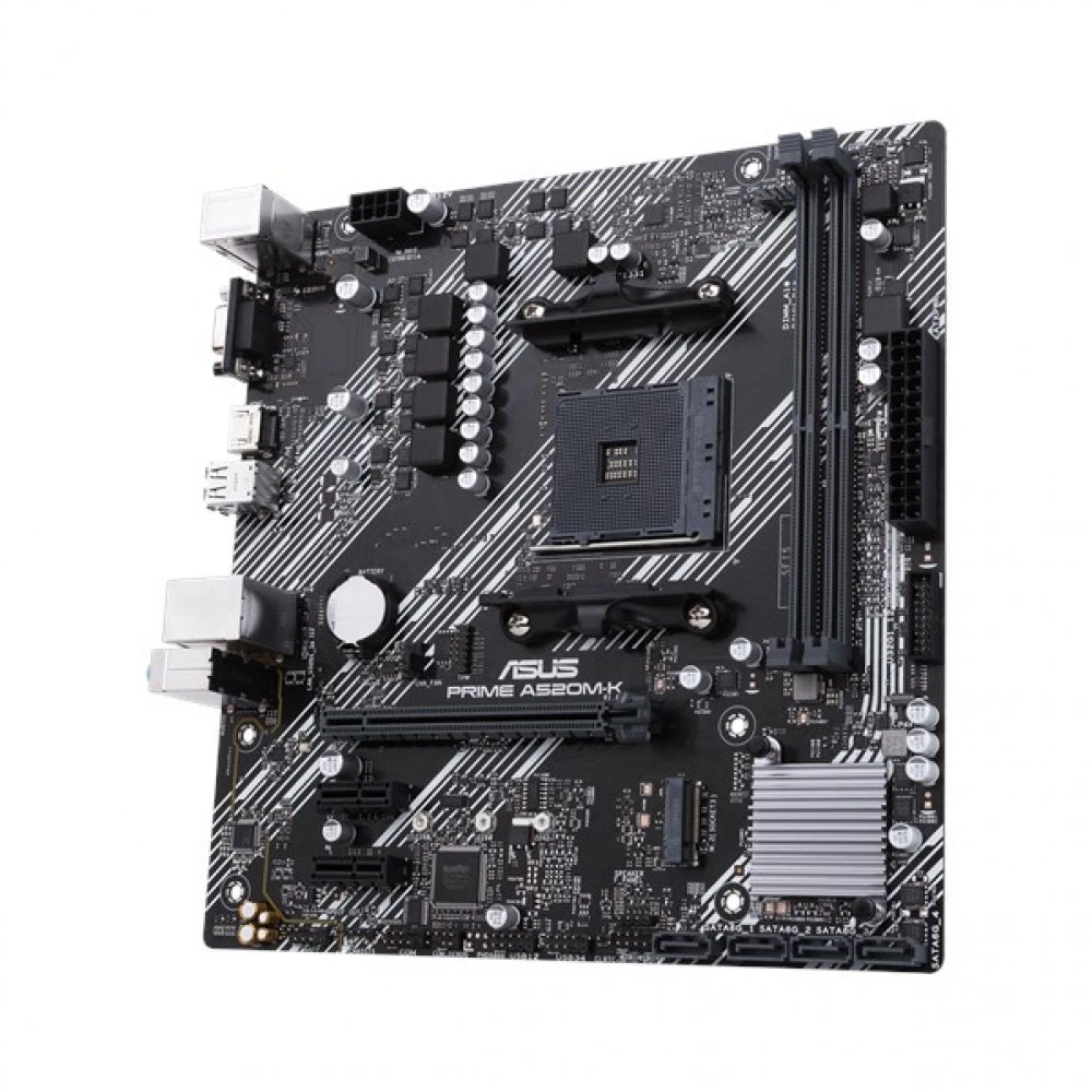 Материнская плата Asus PRIME A520M-K DDR4 Micro-ATX, AMD AM4