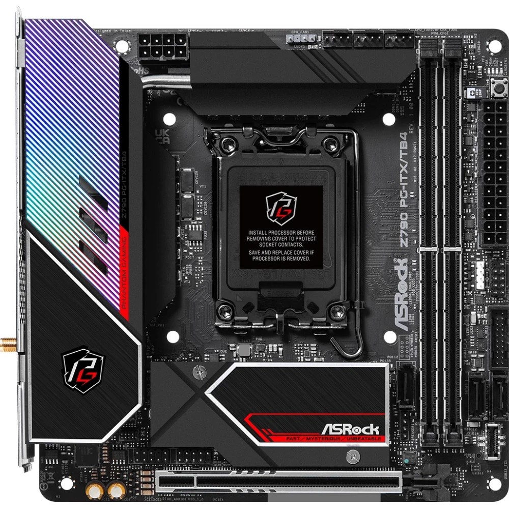 Материнская плата ASRock Z790 PG-ITX/TB4 DDR5 Mini-ITX, LGA 1700