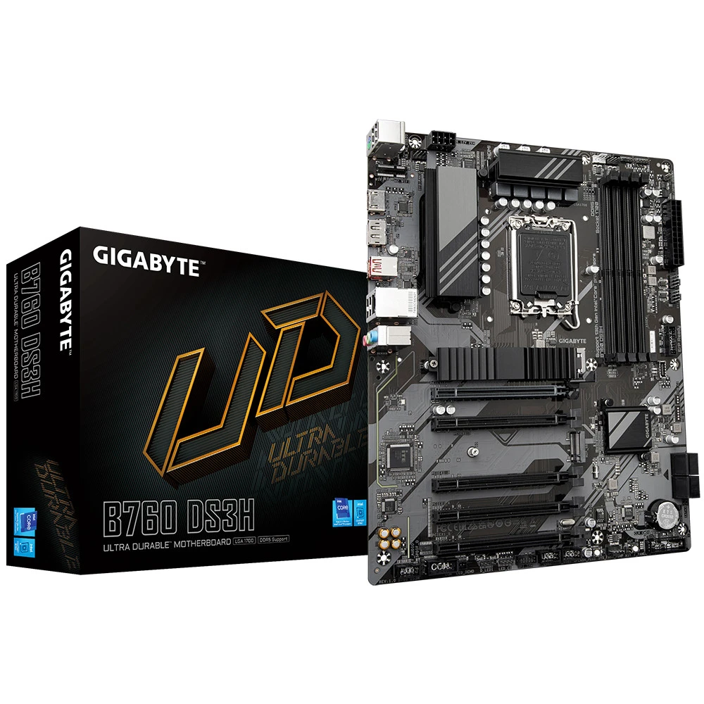 Материнская плата Gigabyte B760 DS3H DDR5 ATX, LGA 1700