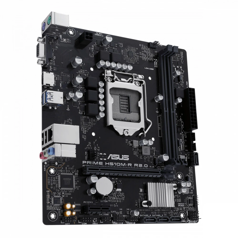 Материнская плата Asus PRIME H510M-R R2.0-SI DDR4 Micro-ATX, LGA 1200