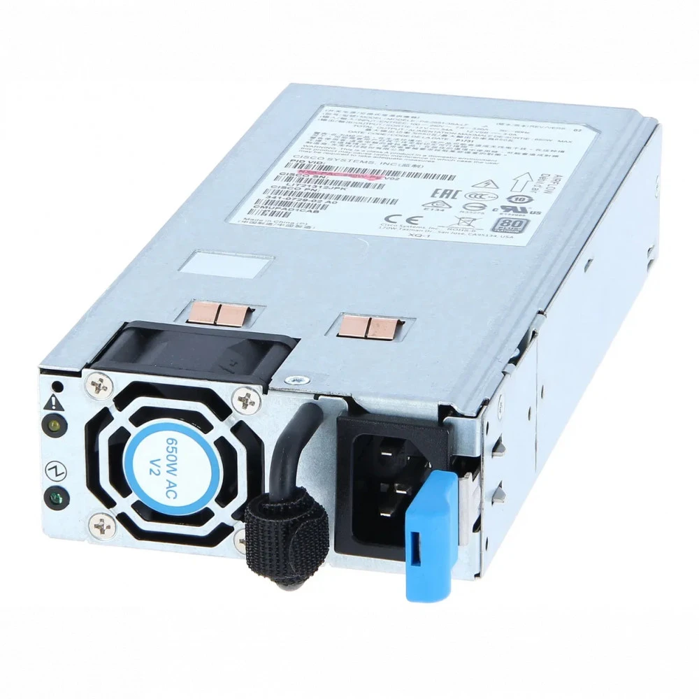 Серверный блок питания Cisco Nexus NEBs AC 650W PSU NXA-PAC-650W-PE 1U, 650 Вт
