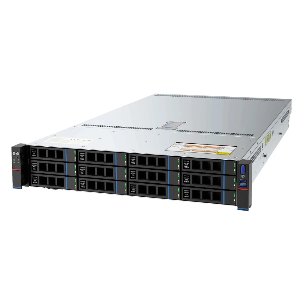 Сервер iRU Rock G2212AG4 2089958 2U Rack, EPYC 9554, 3100 МГц, 64, 256, 8 x 64 ГБ, SFF 2.5" + LFF 3.5"