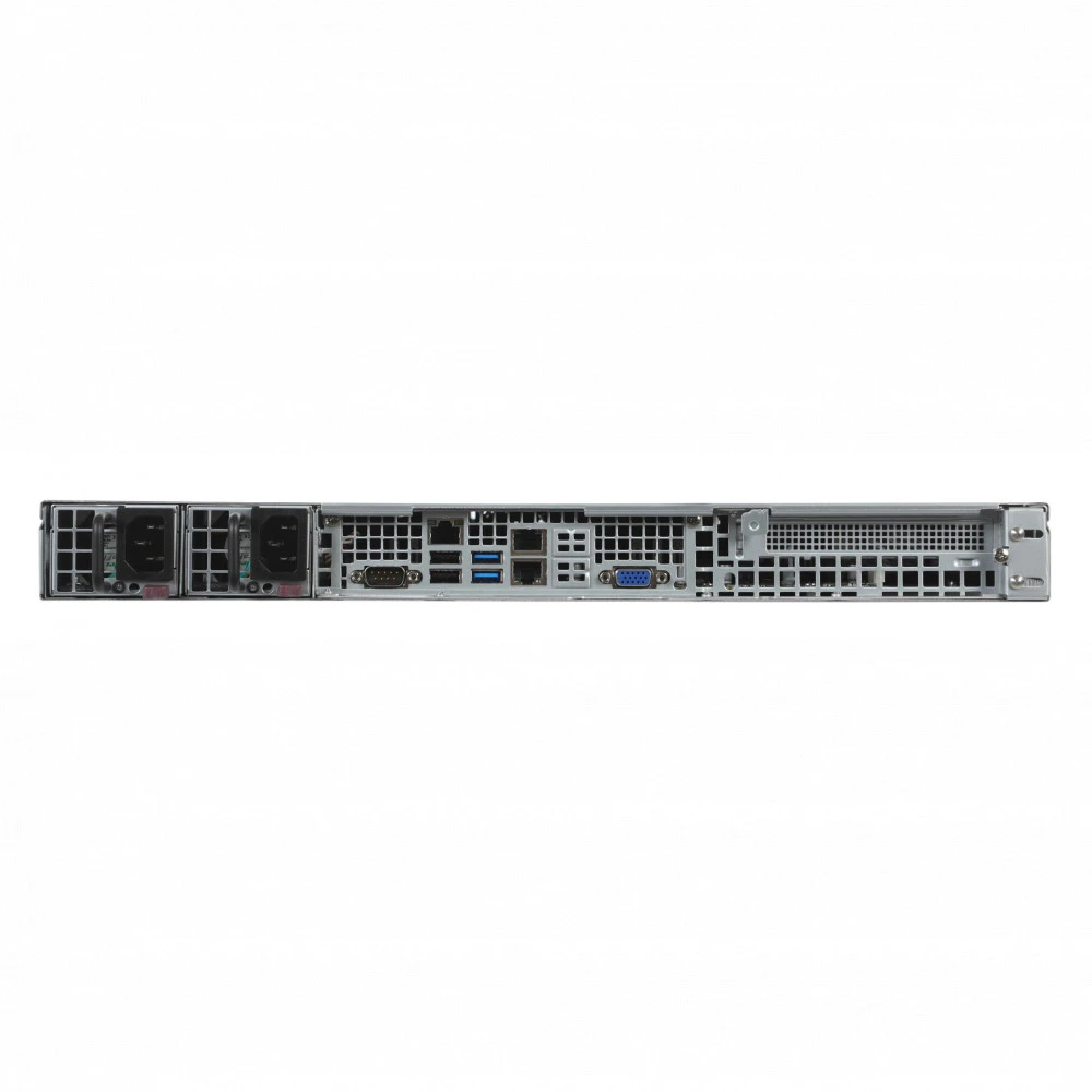 Сервер iRU Rock S1104P 2091046 1U Rack, Xeon E3-1220 v6, 3000 МГц, 4, 8, 1 x 8 ГБ, LFF 3.5", 2x 2 ТБ