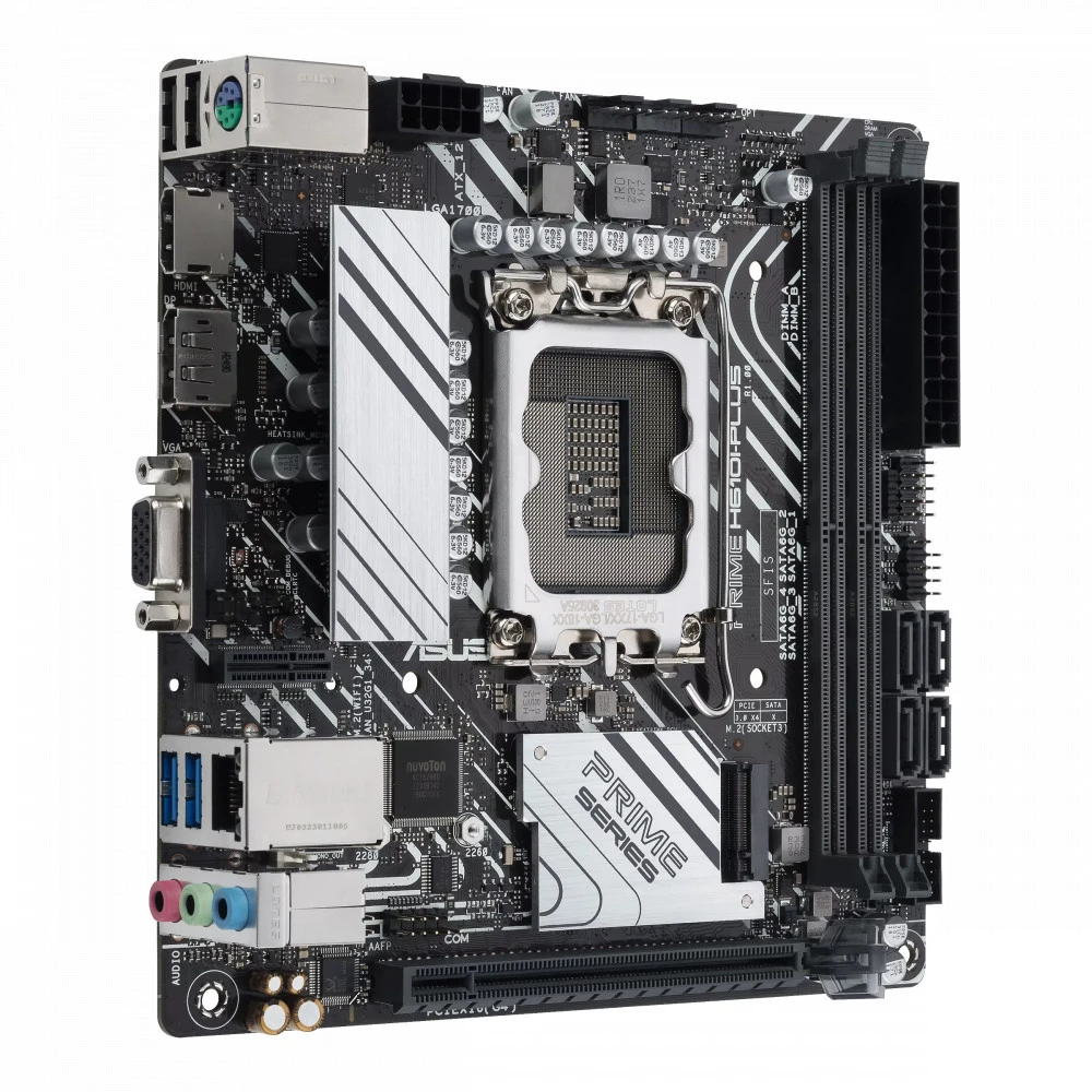 Материнская плата Asus PRIME H610I-PLUS-CSM Mini-ATX, LGA 1700
