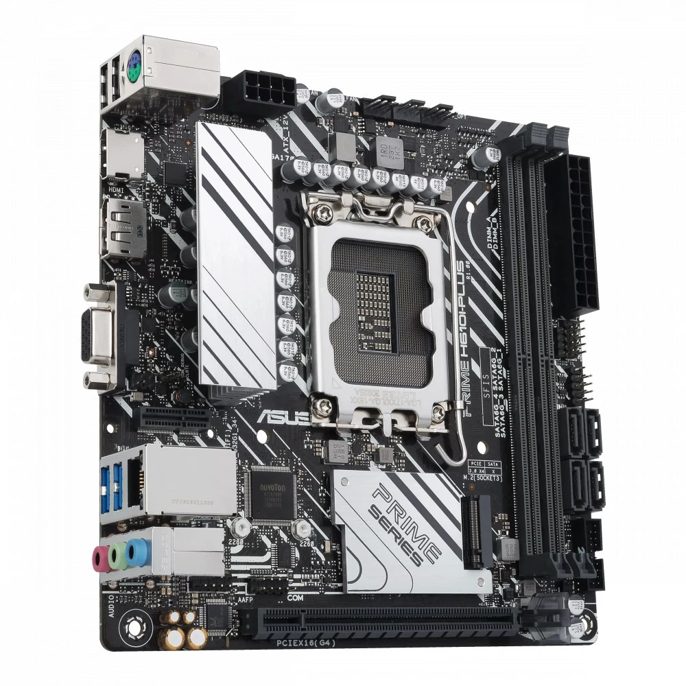Материнская плата Asus PRIME H610I-PLUS-CSM Mini-ATX, LGA 1700