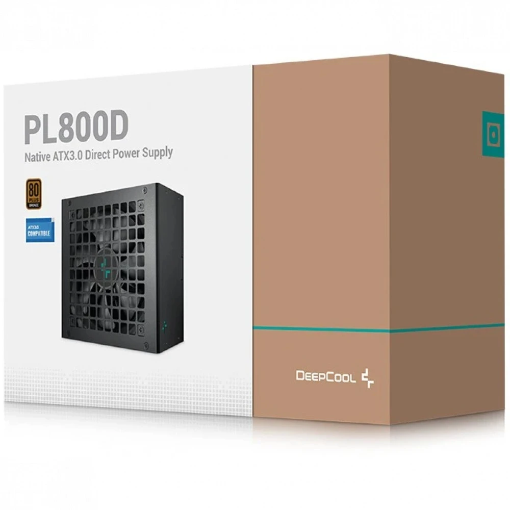 Блок питания Deepcool GAMERSTORM PL800D 800W Black R-PL800D-FC0B-WDEU-V2 800 Вт