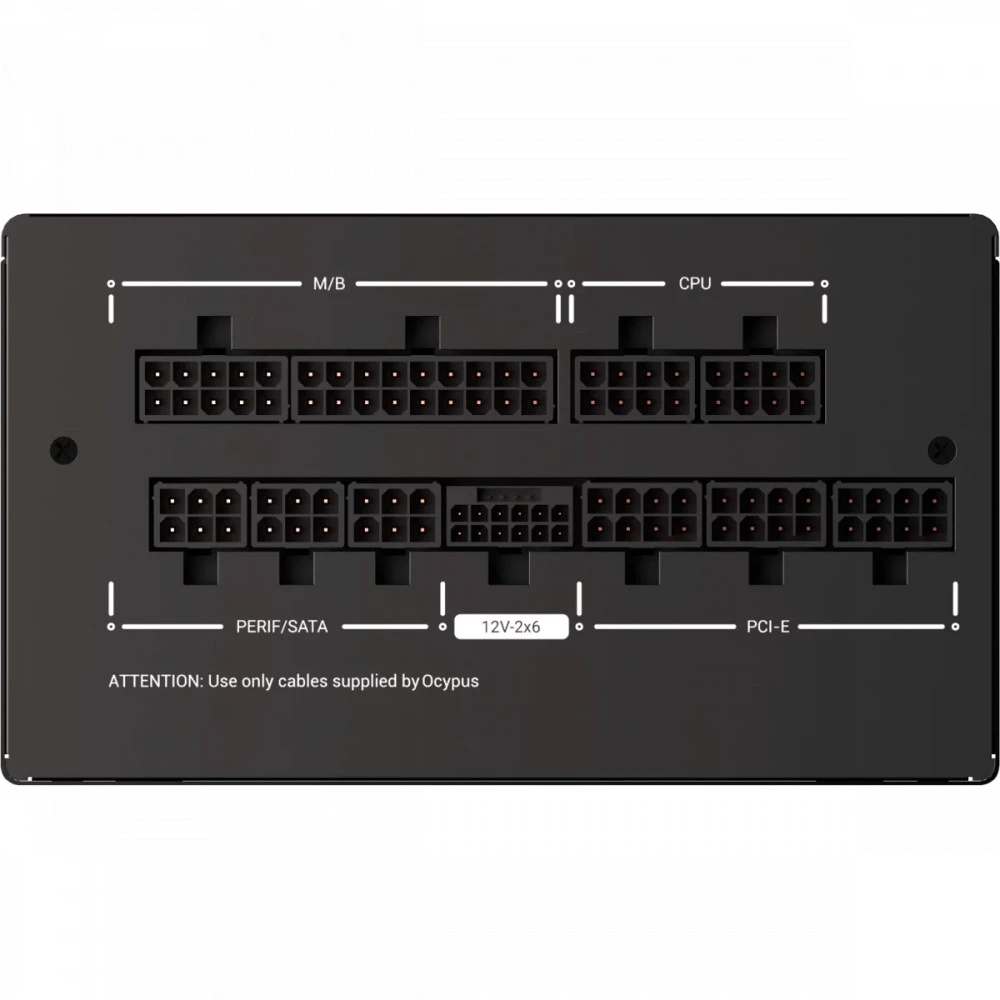 Блок питания Ocypus Iota P1200 1200W Black Iota-P1200-G1FFBK024X-EU 1200 Вт