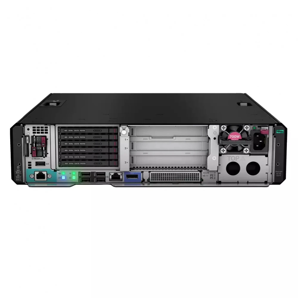Сервер HPE DL145 Gen11 P79815-425 2U Rack, EPYC 8124P, 2450 МГц, 16, 64, 2 x 32 ГБ, SFF 2.5", 2x 480 ГБ