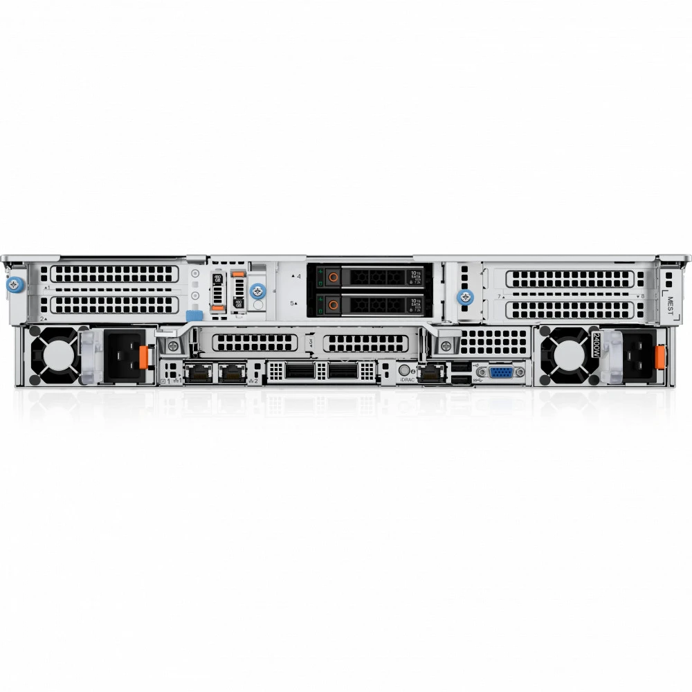 Сервер Dell PowerEdge R760 210-BDZY-UZ01 2U Rack, Xeon Gold 5415+, 2900 МГц, 8, 22.5, 2 x 64 ГБ, SFF 2.5", 6x 960 ГБ