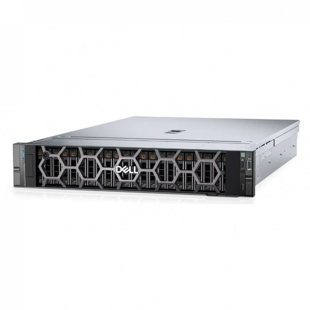 Сервер Dell PowerEdge R760 210-BDZY-UZ01 2U Rack, Xeon Gold 5415+, 2900 МГц, 8, 22.5, 2 x 64 ГБ, SFF 2.5", 6x 960 ГБ