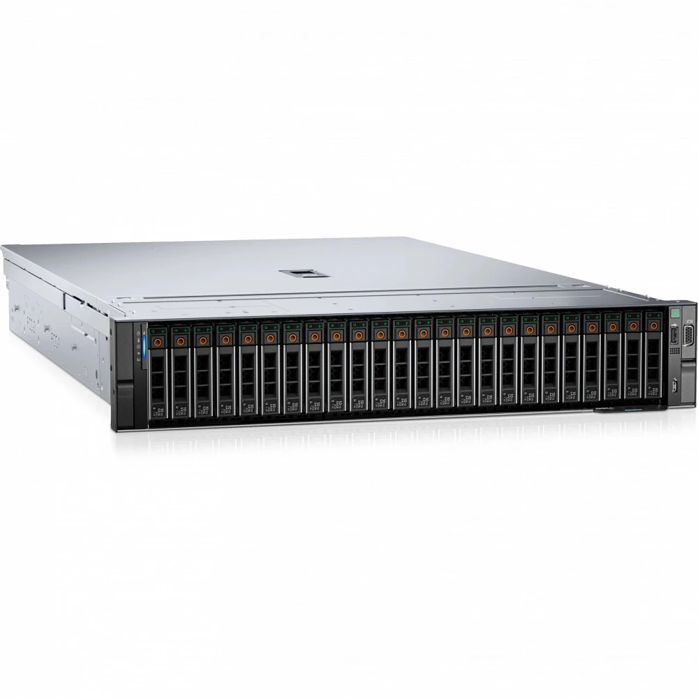 Сервер Dell PowerEdge R760 210-BDZY-UZ01 2U Rack, Xeon Gold 5415+, 2900 МГц, 8, 22.5, 2 x 64 ГБ, SFF 2.5", 6x 960 ГБ