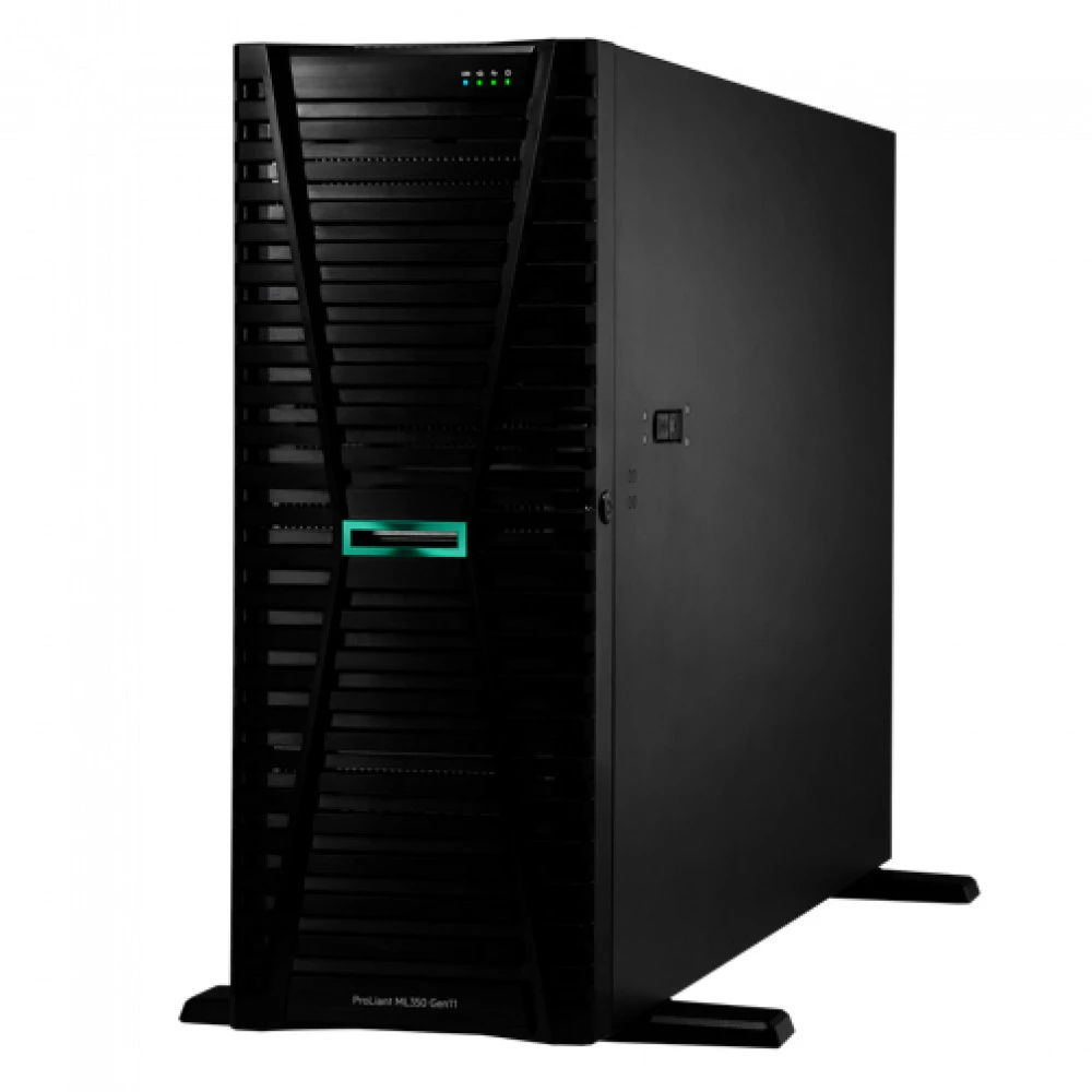 Сервер HPE ProLiant ML350 Gen11 P53569-421 Tower, Xeon Silver 4416+, 2000 МГц, 20, 37.5, 1 x 32 ГБ, SFF 2.5"