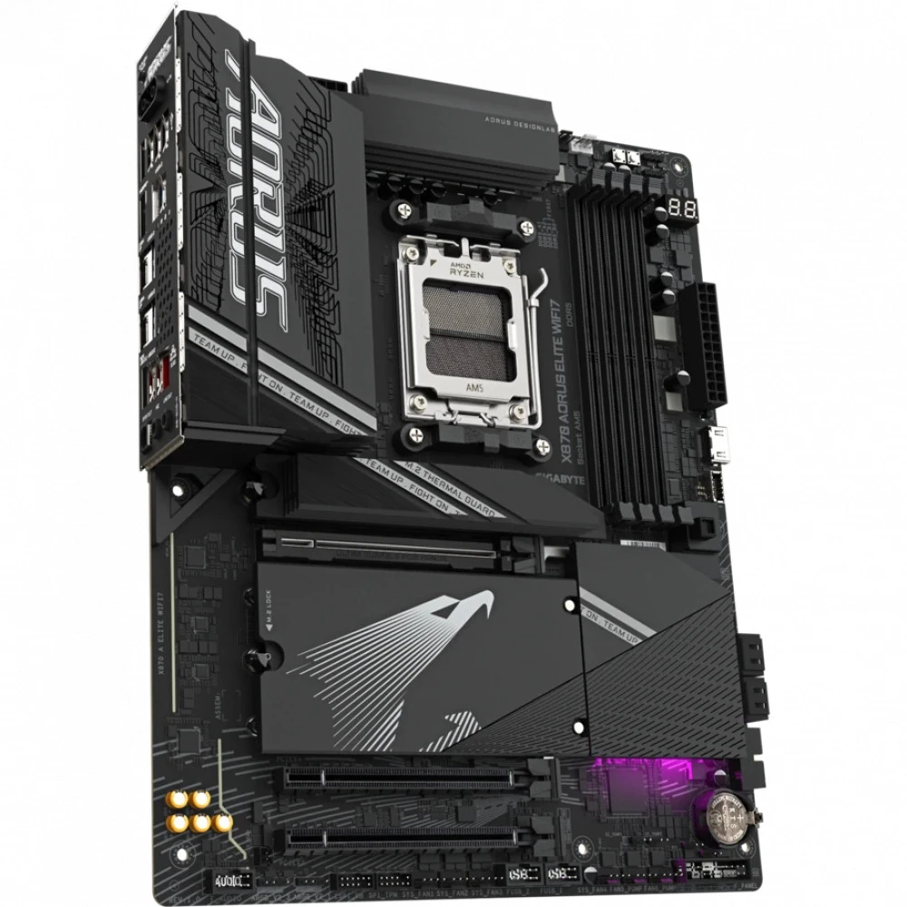Материнская плата Gigabyte X870 Aorus Elite WIFI7 rev. 1.1 ATX, AMD AM5