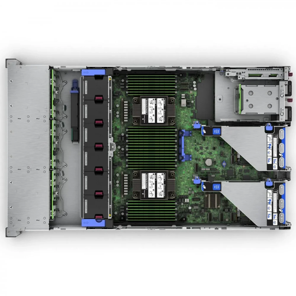 Сервер HPE ProLiant DL380 Gen11 P71674-425 2U Rack, Xeon Silver 4510, 2400 МГц, 12, 30, 1 x 64 ГБ, SFF 2.5", 2x 960 ГБ