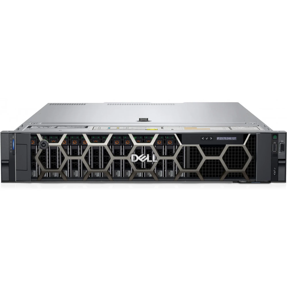 Сервер Dell PowerEdge R750 210-AYCG_ZH 2U Rack, Xeon Gold 6334, 3600 МГц, 8, 18, 2 x 32 ГБ, SFF 2.5", 1x 480 ГБ
