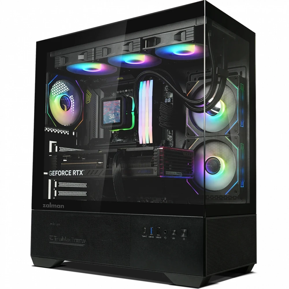 Корпус Zalman Chronix Black Mid-Tower