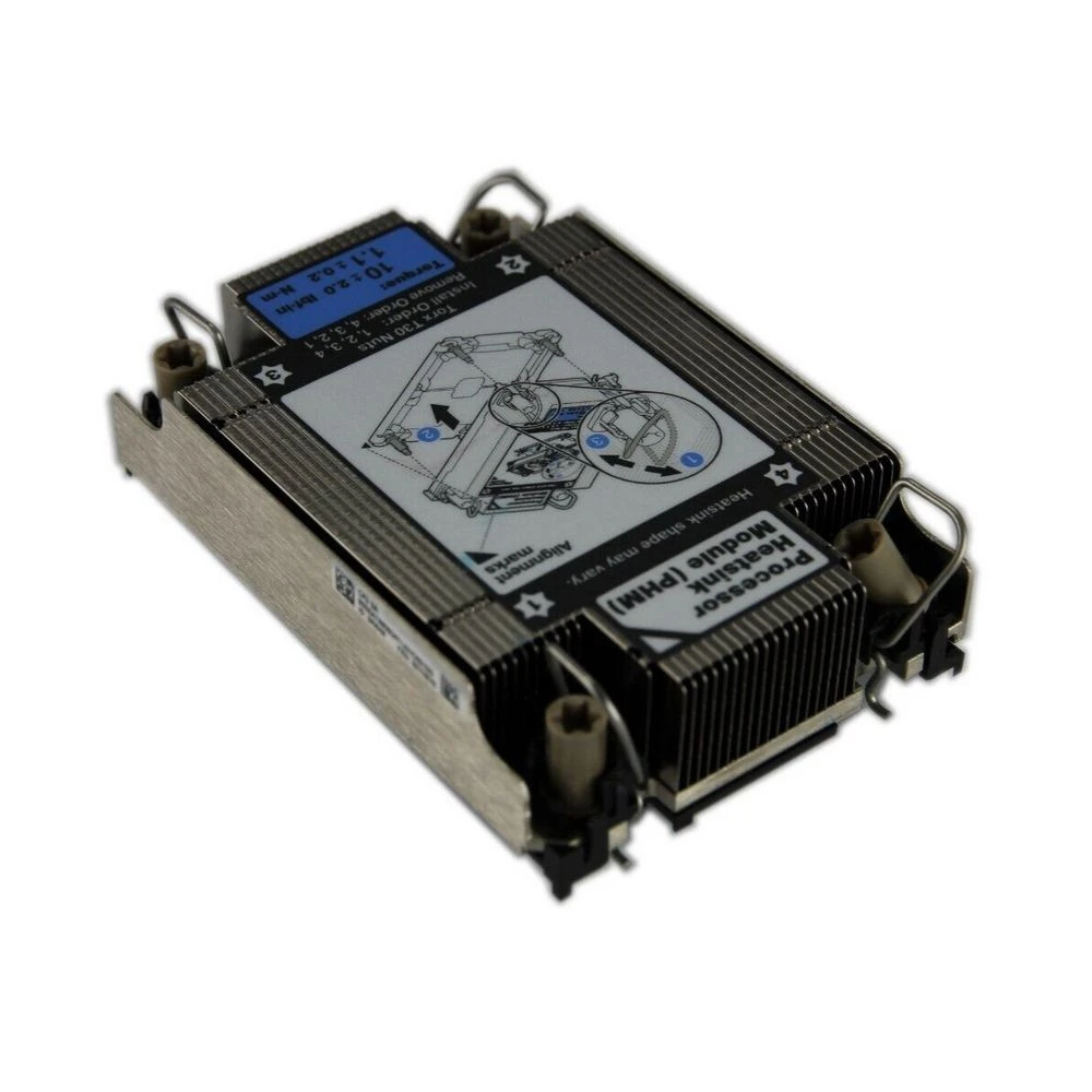 Аксессуар для сервера Lenovo 02YE595, heatsink for SR630 V2 1U, clean pull 02YE595_Pulled