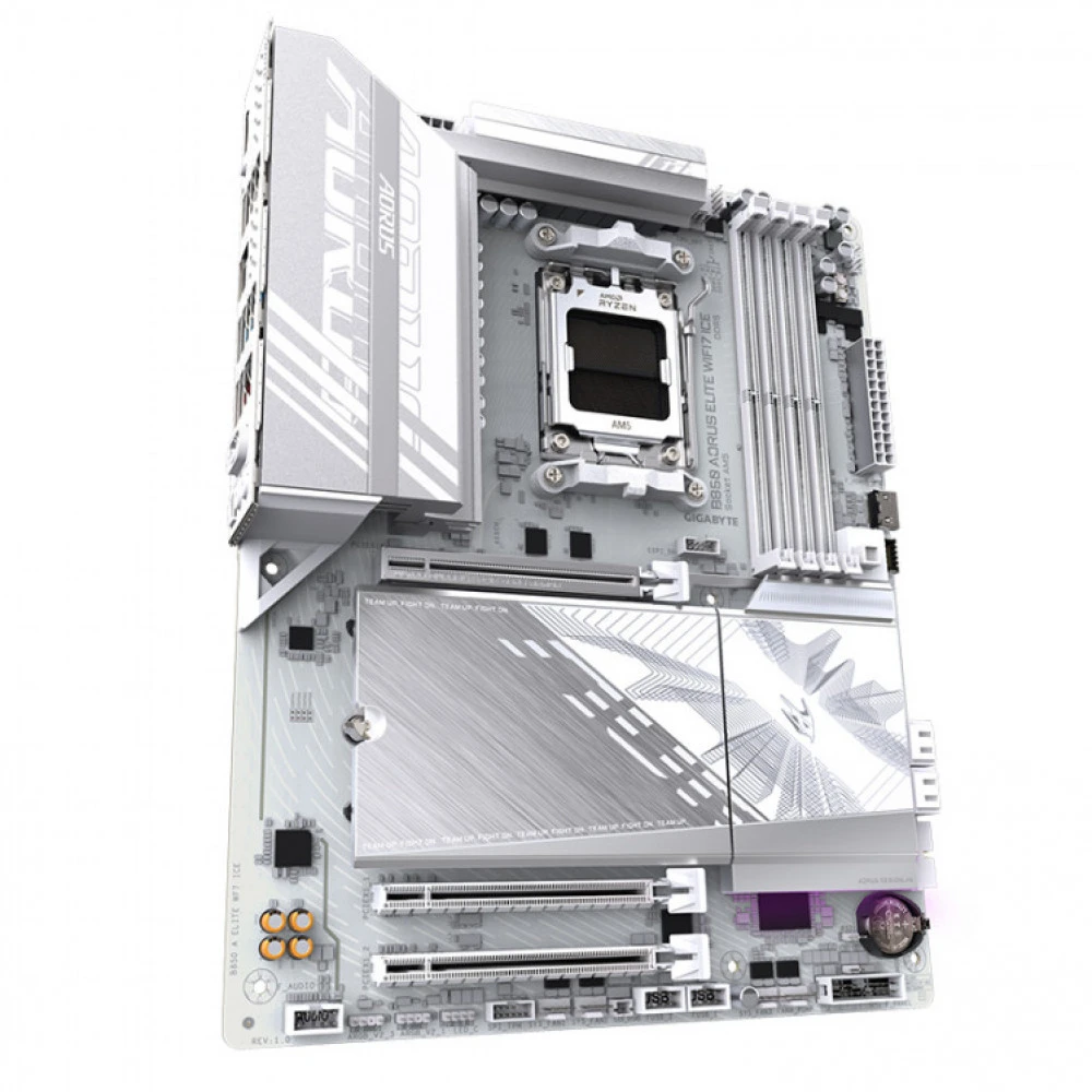 Материнская плата Gigabyte B850 Aorus Elite WiFi7 Ice B850 Aorus Elite WiFi7 Ice rev. 1.1 ATX, AMD AM5
