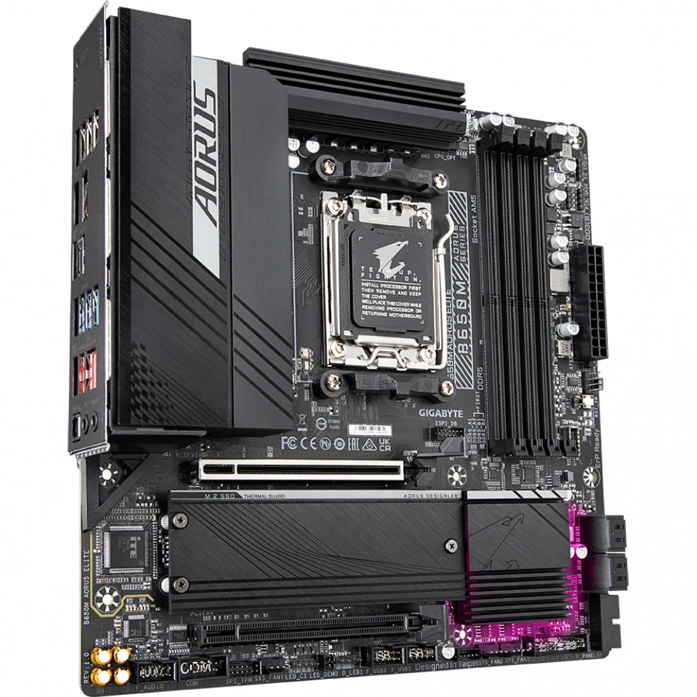 Материнская плата Gigabyte B650M AORUS ELITE B650M Aorus Elite rev. 1.3 Micro-ATX, AMD AM5
