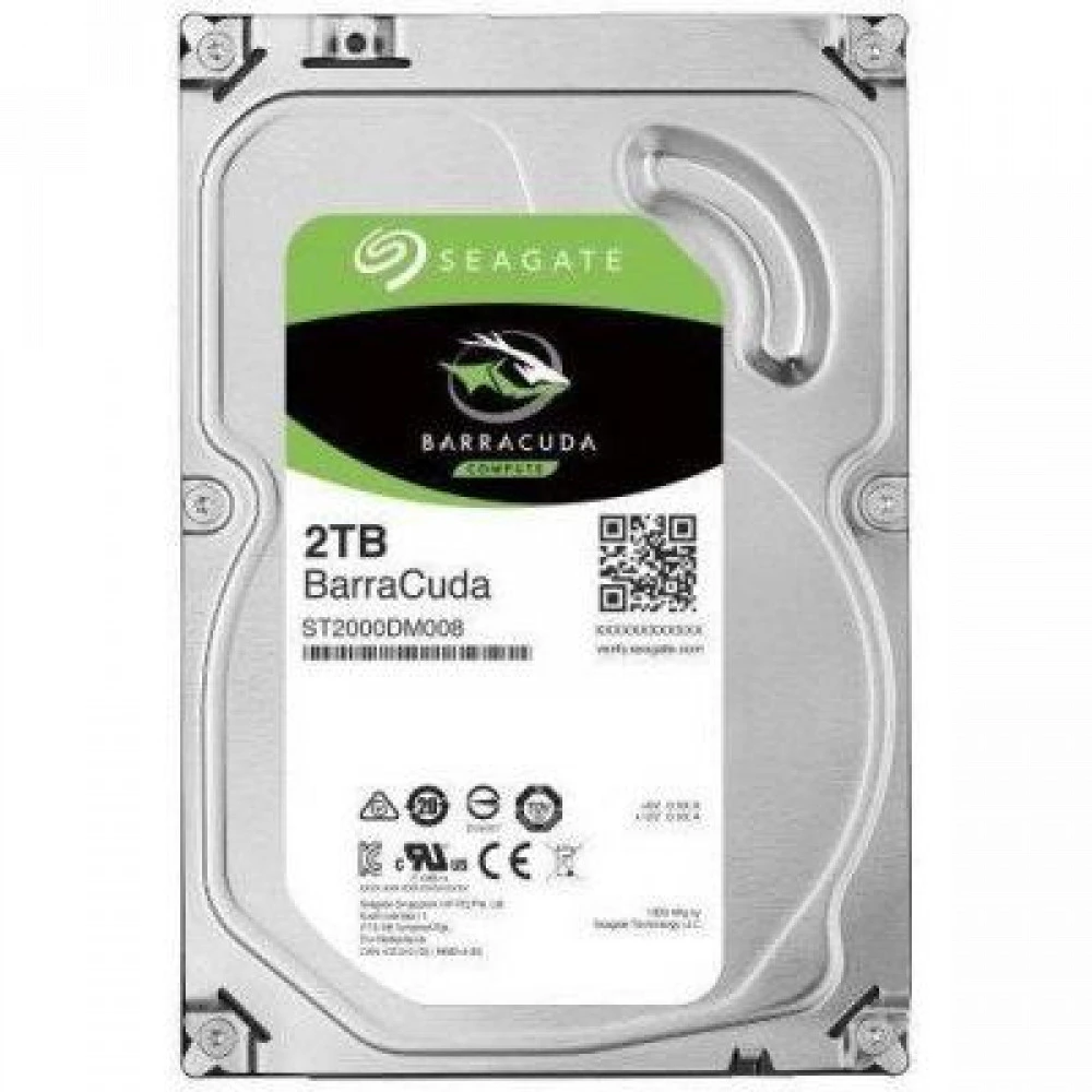 Серверный жесткий диск Seagate Barracuda (ST2000DM008) ST2000DM008 8719706011280 HDD, 3,5 LFF, 2 ТБ, SATA