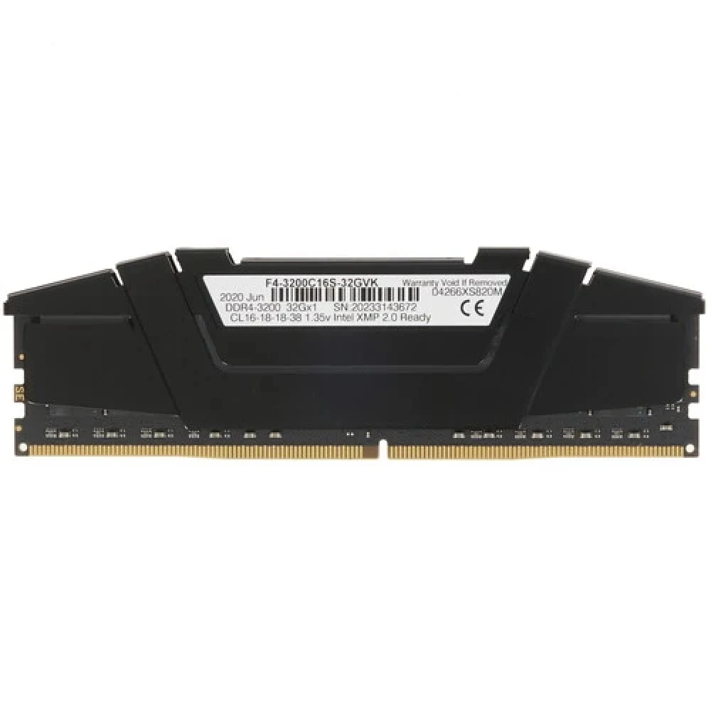 ОЗУ G.Skill Ripjaws V F4-3200C16S-32GVK DIMM, DDR4, 32 Гб, 3200 МГц
