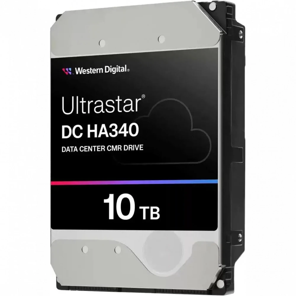 Серверный жесткий диск Western Digital Ultrastar DC HA340 WUS721210BLE6L4 WUS721210BLE6L4_0B47062 HDD, 3,5 LFF, 10 ТБ, SATA