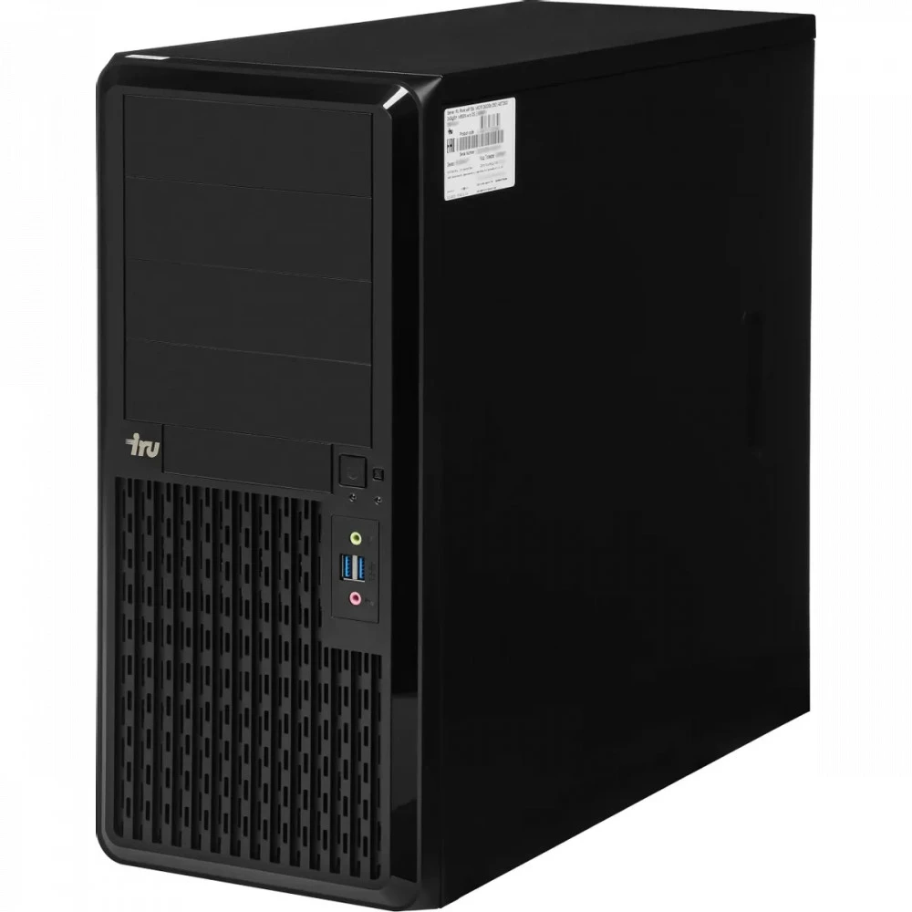 Сервер iRU Rock W9105P 2138756 Tower, Xeon Gold 6146, 3200 МГц, 12, 24.75, 2 x 16 ГБ, SFF 2.5" + LFF 3.5", 1x 1 ТБ
