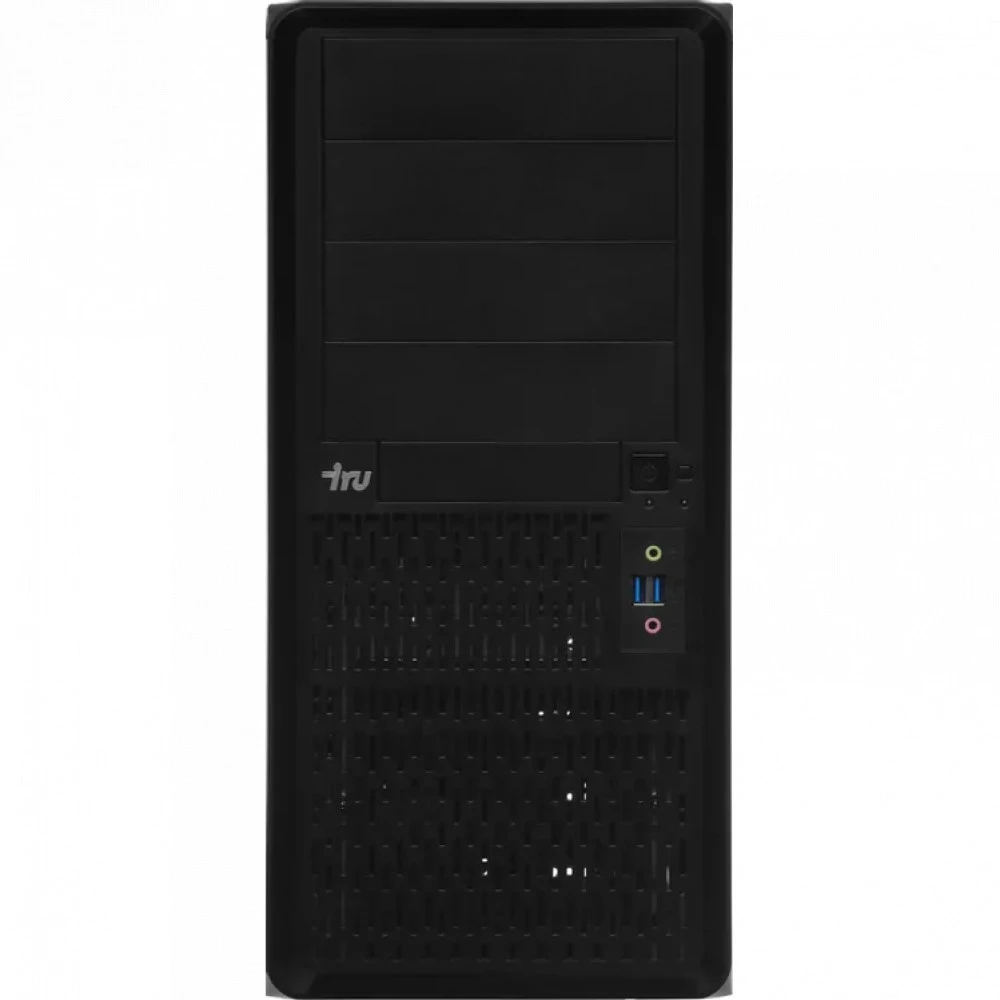 Сервер iRU Rock S9104A 2140240 Tower, AMD Ryzen 5 7600, 3800 МГц, 6, 6, 1 x 16 ГБ, SFF 2.5" + LFF  3.5", 1x 1 ТБ
