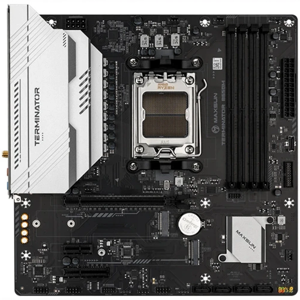 Материнская плата Maxsun Terminator B650M WIFI6 MS-Terminator B650M WIFI6 Micro-ATX, AMD AM5