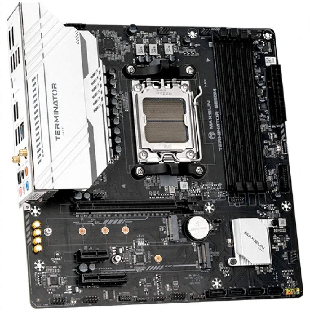 Материнская плата Maxsun Terminator B650M WIFI6 MS-Terminator B650M WIFI6 Micro-ATX, AMD AM5