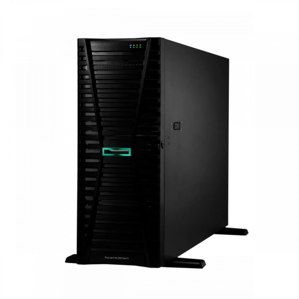 Сервер HPE ProLiant ML350 Gen11 P81775-425 Tower, Xeon Silver 4509Y, 2600 МГц, 8, 22.5, 2 x 32 ГБ, SFF 2.5", 2x 480 ГБ