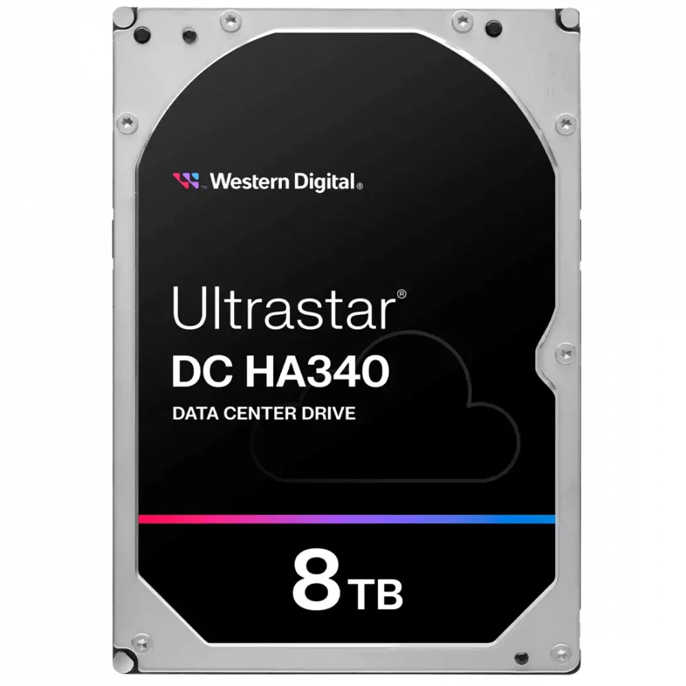 Серверный жесткий диск Western Digital Ultrastar DC HA340 WUS721208BLE6L4 HDD, 3,5 LFF, 8 ТБ, SATA