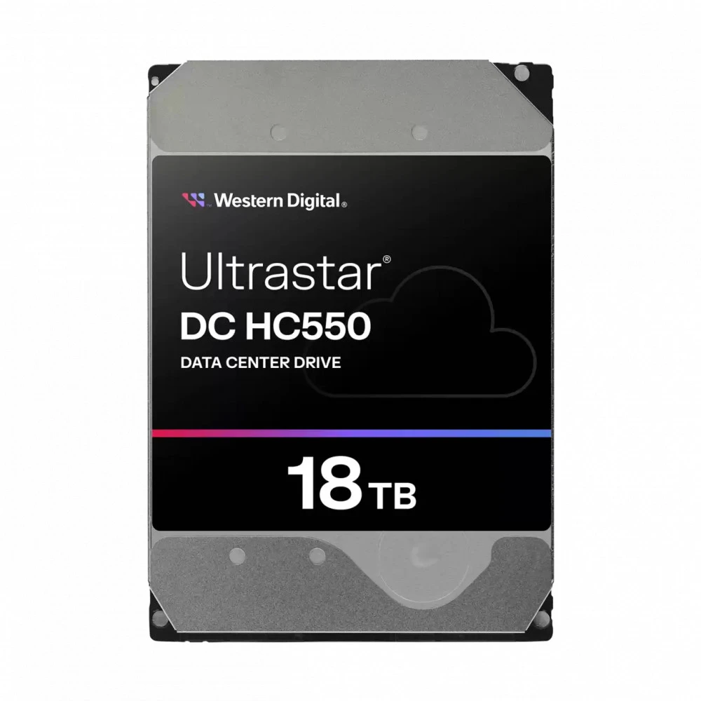 Серверный жесткий диск Western Digital HC555 Data Center HDD Storage - 18TB WUH722018CL5204 HDD, 3,5 LFF, 18 ТБ, SAS