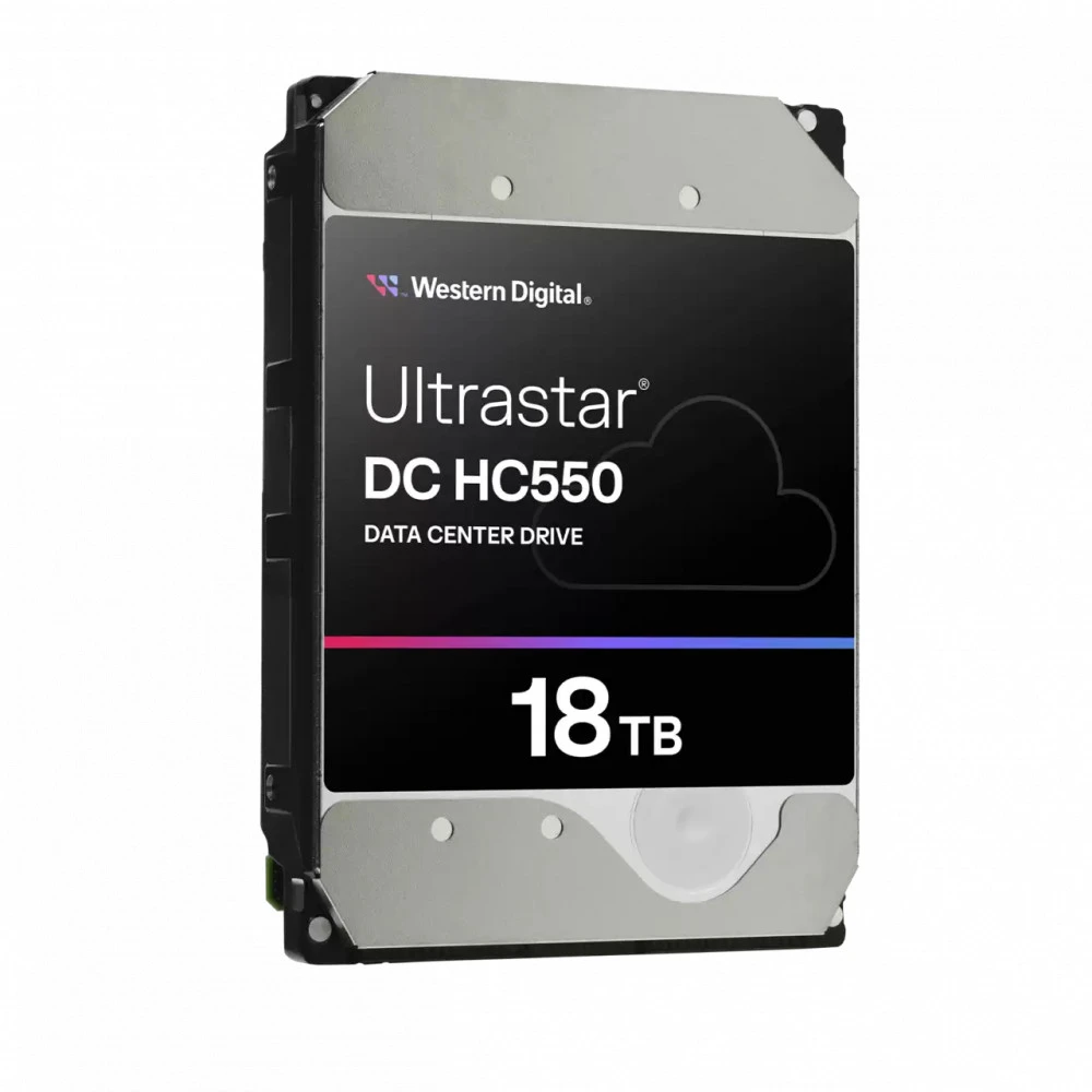 Серверный жесткий диск Western Digital HC555 Data Center HDD Storage - 18TB WUH722018CL5204 HDD, 3,5 LFF, 18 ТБ, SAS