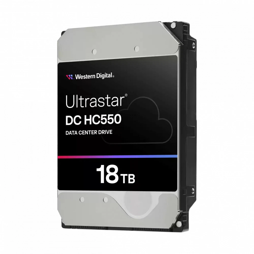 Серверный жесткий диск Western Digital HC555 Data Center HDD Storage - 18TB WUH722018CL5204 HDD, 3,5 LFF, 18 ТБ, SAS