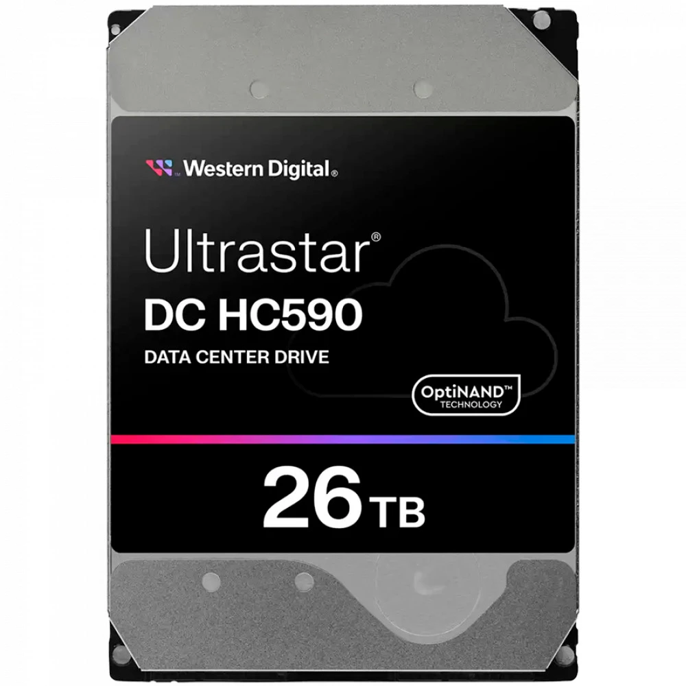 Серверный жесткий диск Western Digital ULTRASTAR DC HC590 (WUH722626ALE6L4) HDD, 3,5 LFF, 26 ТБ, SATA
