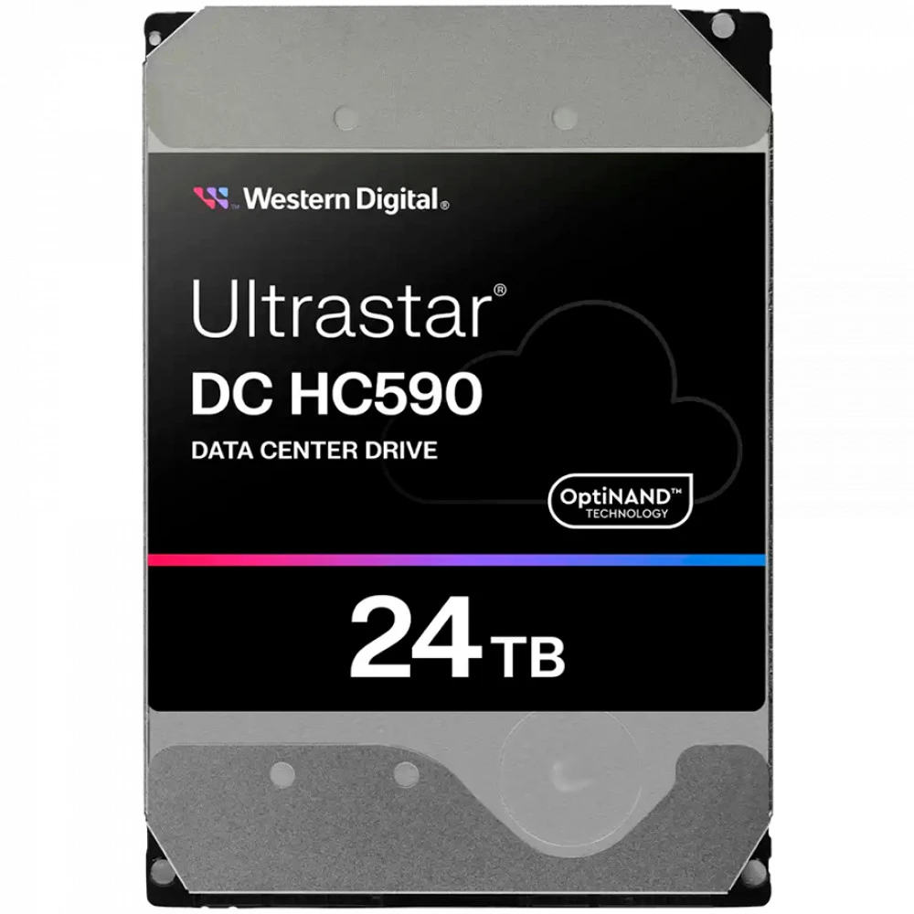 Серверный жесткий диск Western Digital ULTRASTAR DC HC590 (WUH722624ALE6L4) HDD, 3,5 LFF, 24 ТБ, SATA